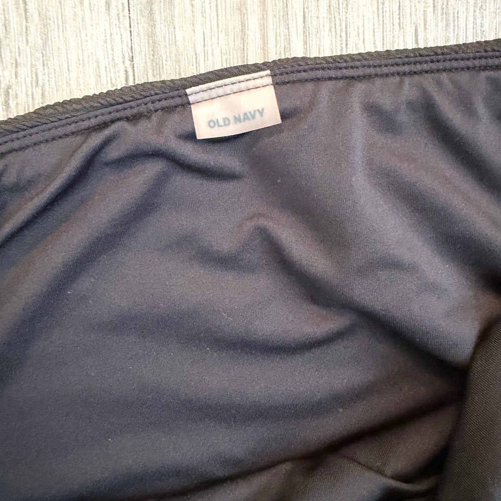 Maternity Hi-Waisted Textured Black Swim Bottoms by Old Navy Plus Size XXL - Picture 7 of 8